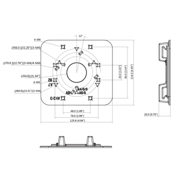 ADAPTER SŁUPOWY Dahua PFA152-E